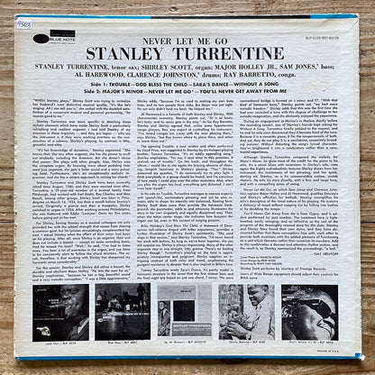 STANLEY TURRENTINE / NEVER LET ME GO - US Blue Note