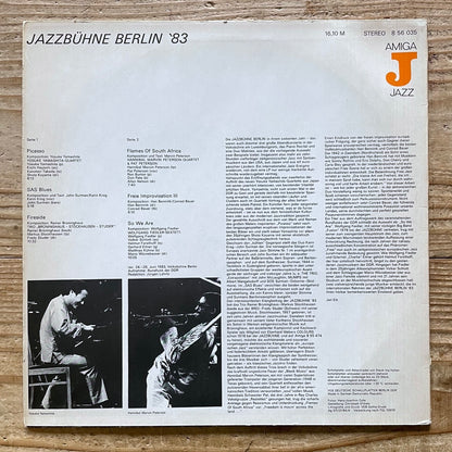 V.A. / JAZZBUHNE BERLIN '83 - German Amiga Original