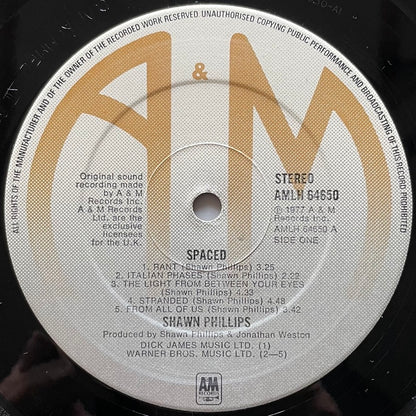 SHAWN PHILLIPS / SPACED - UK A&M