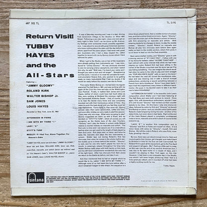 TUBBY HAYES / RETURN VISIT - Dutch Fontana