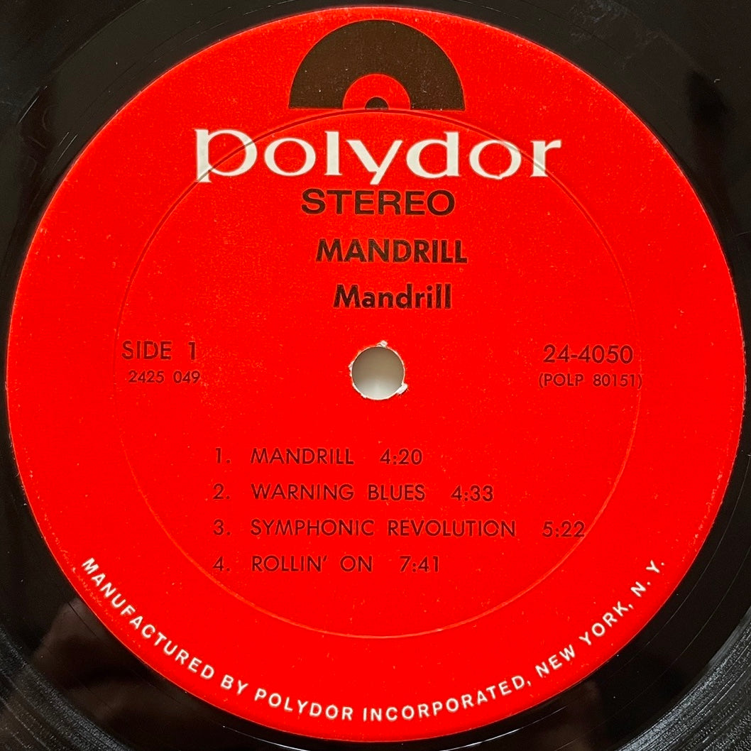 MANDRILL (1971) - US Polydor Original