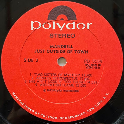 MANDRILL / JUST OUTSIDE OF TOWN - US Polydor Original