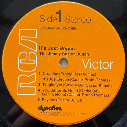 THE JIMMY CASTOR BUNCH / IT'S JUST BEGUN - US RCA Original