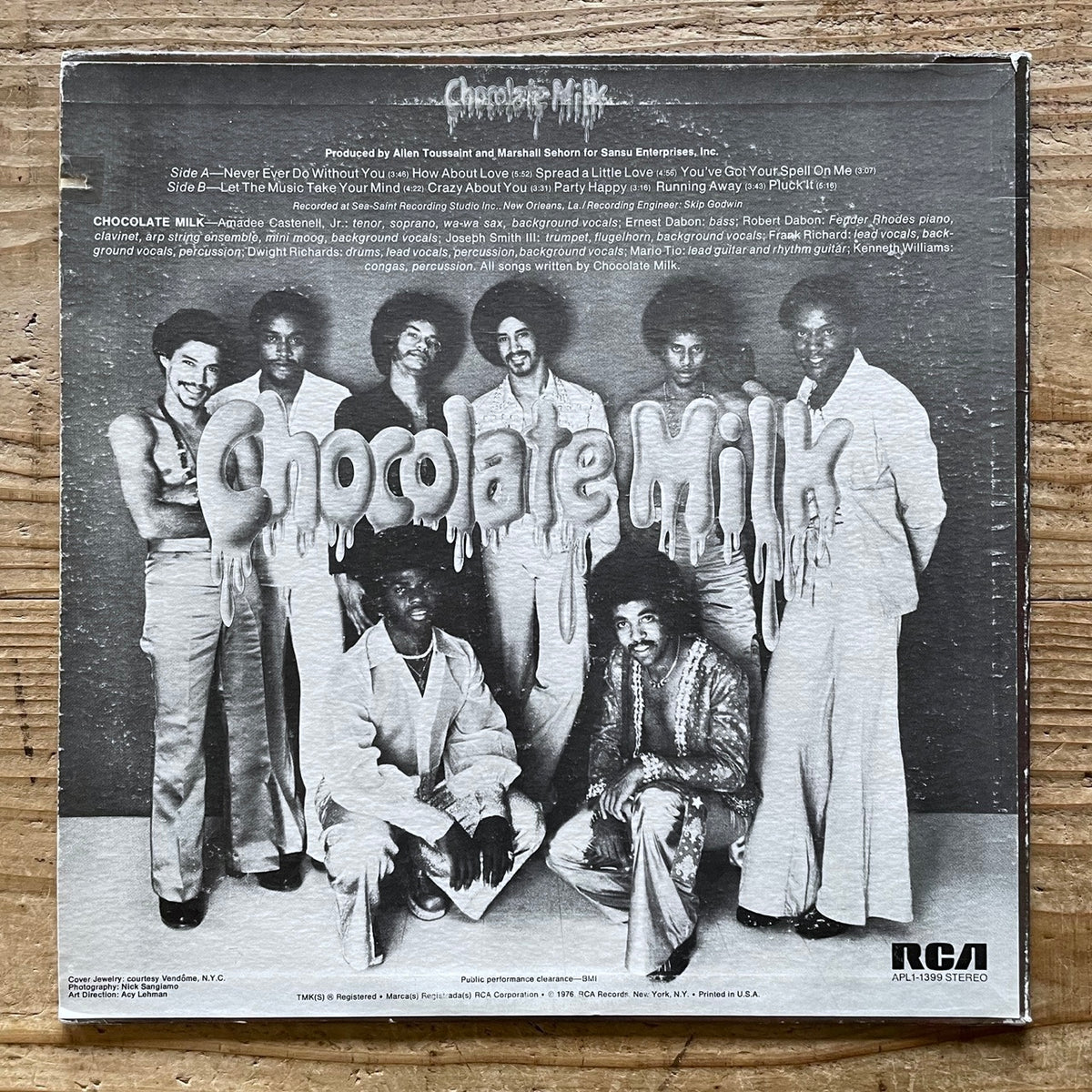 CHOCOLATE MILK (1976) - US RCA Original