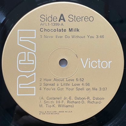 CHOCOLATE MILK (1976) - US RCA Original