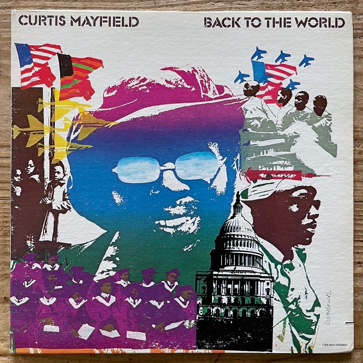 CURTIS MAYFIELD / BACK TO THE WORLD - US Curtom Original