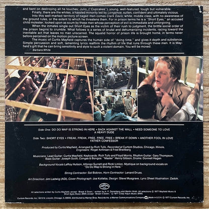 CURTIS MAYFIELD / SHORT EYES (O.S.T.) - US Curtom Original