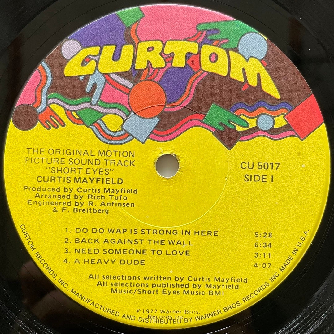 CURTIS MAYFIELD / SHORT EYES (O.S.T.) - US Curtom Original