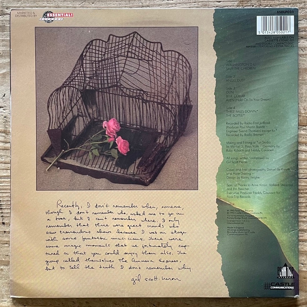 GIL SCOTT HERON AND HIS AMNESIA EXPRESS / TALES OF.. (2LP) on UK Essential Original