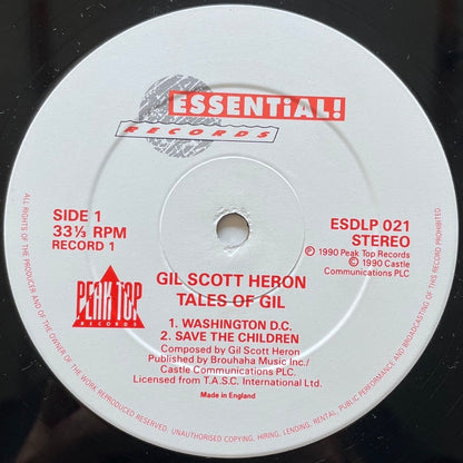 GIL SCOTT HERON AND HIS AMNESIA EXPRESS / TALES OF.. (2LP) on UK Essential Original