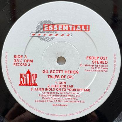 GIL SCOTT HERON AND HIS AMNESIA EXPRESS / TALES OF.. (2LP) on UK Essential Original