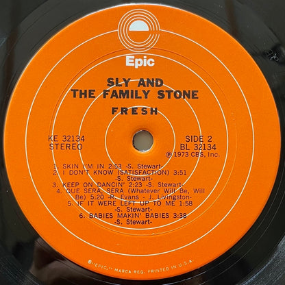 SLY AND THE FAMILY STONE / FRESH - US Epic Original