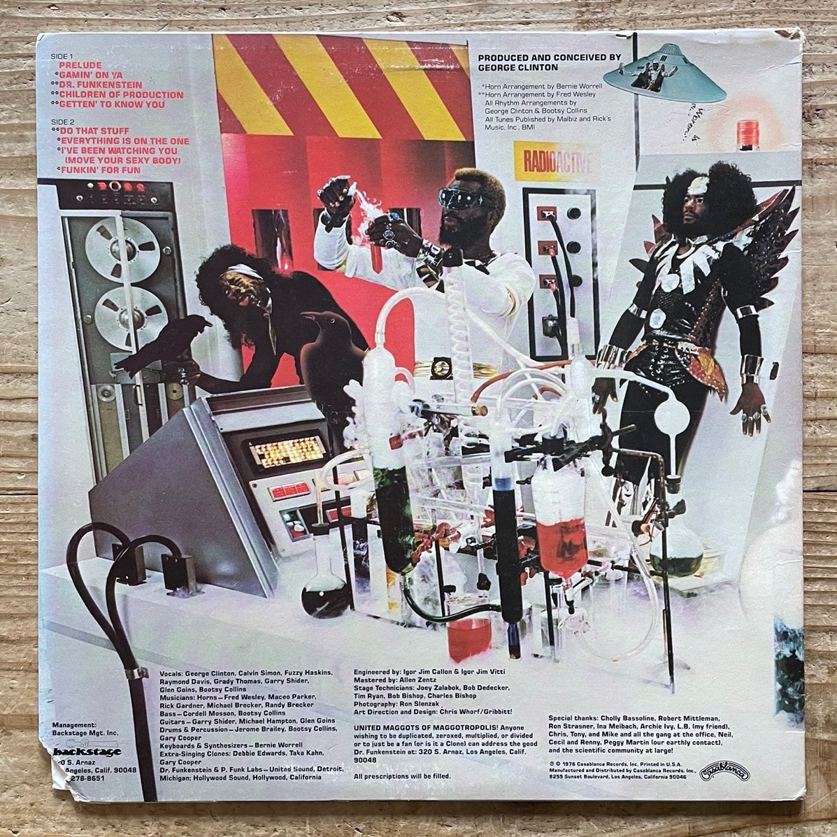 PARLIAMENT / THE CLONES OF DR.FUNKENSTEIN - US Casablanca Original
