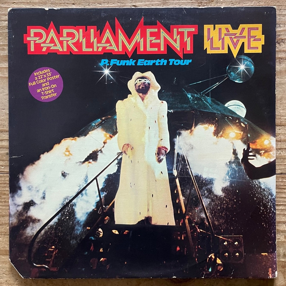 PARLIAMENT / LIVE - P.FUNK EARTH TOUR (2LP) - US Casablanca Original