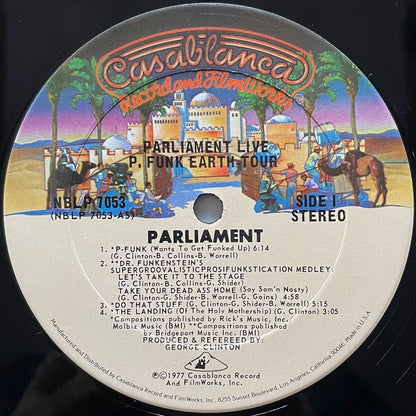 PARLIAMENT / LIVE - P.FUNK EARTH TOUR (2LP) - US Casablanca Original