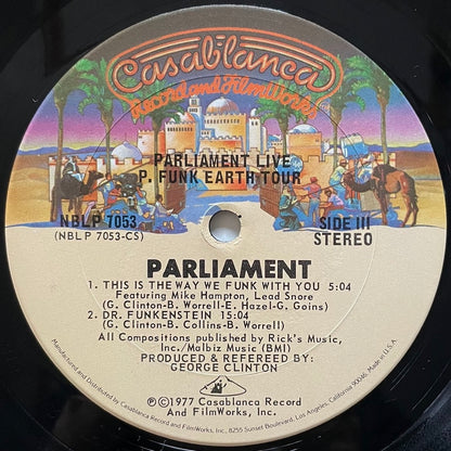 PARLIAMENT / LIVE - P.FUNK EARTH TOUR (2LP) - US Casablanca Original