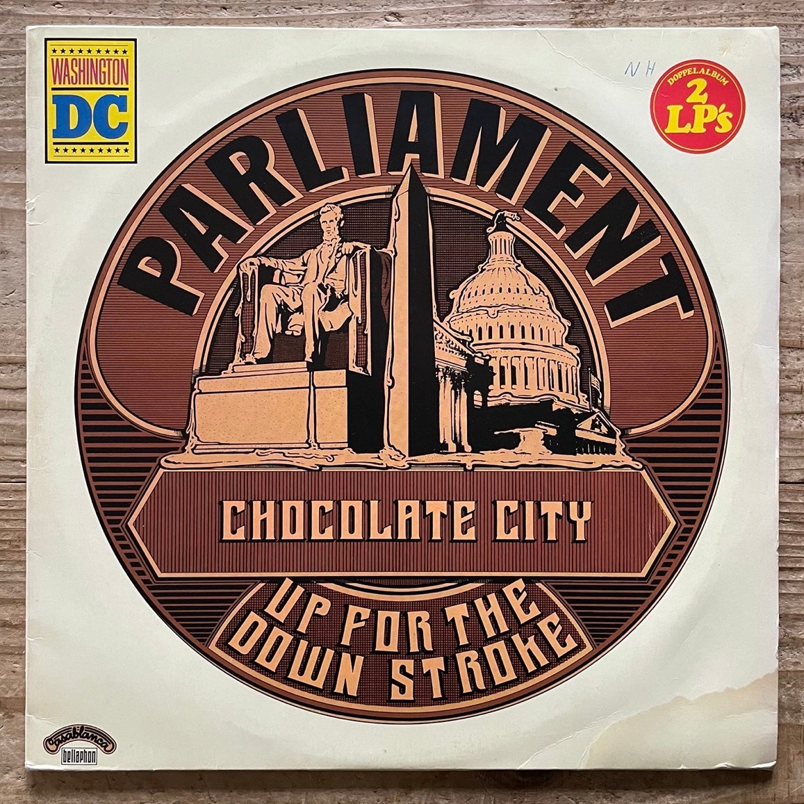 PARLIAMENT / CHOCOLATE CITY - UP FOR THE DOWN STROKE (2LP) - German Casablanca