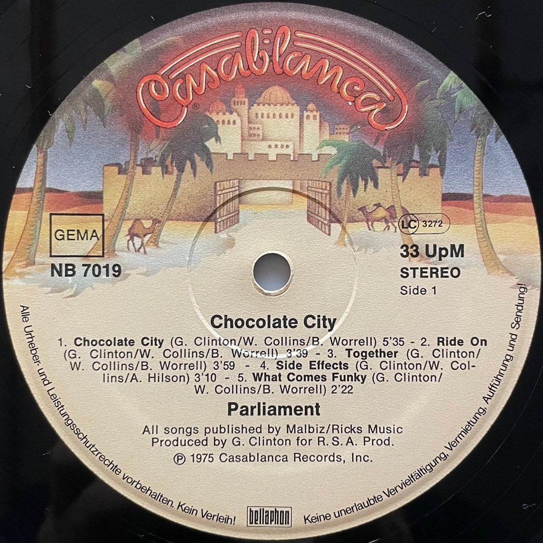 PARLIAMENT / CHOCOLATE CITY - UP FOR THE DOWN STROKE (2LP) - German Casablanca