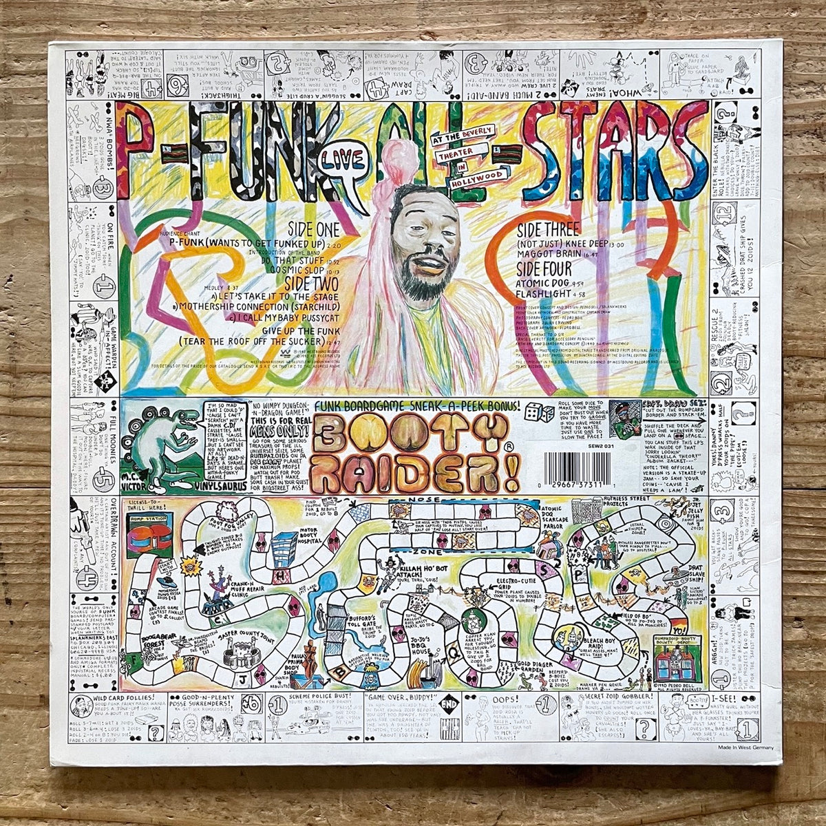 P-FUNK ALL-STARS / LIVE AT THE BEVERLY THEATER (2LP) - German Westbound Original