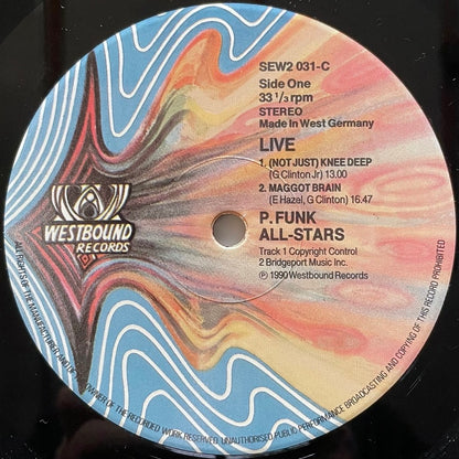 P-FUNK ALL-STARS / LIVE AT THE BEVERLY THEATER (2LP) - German Westbound Original