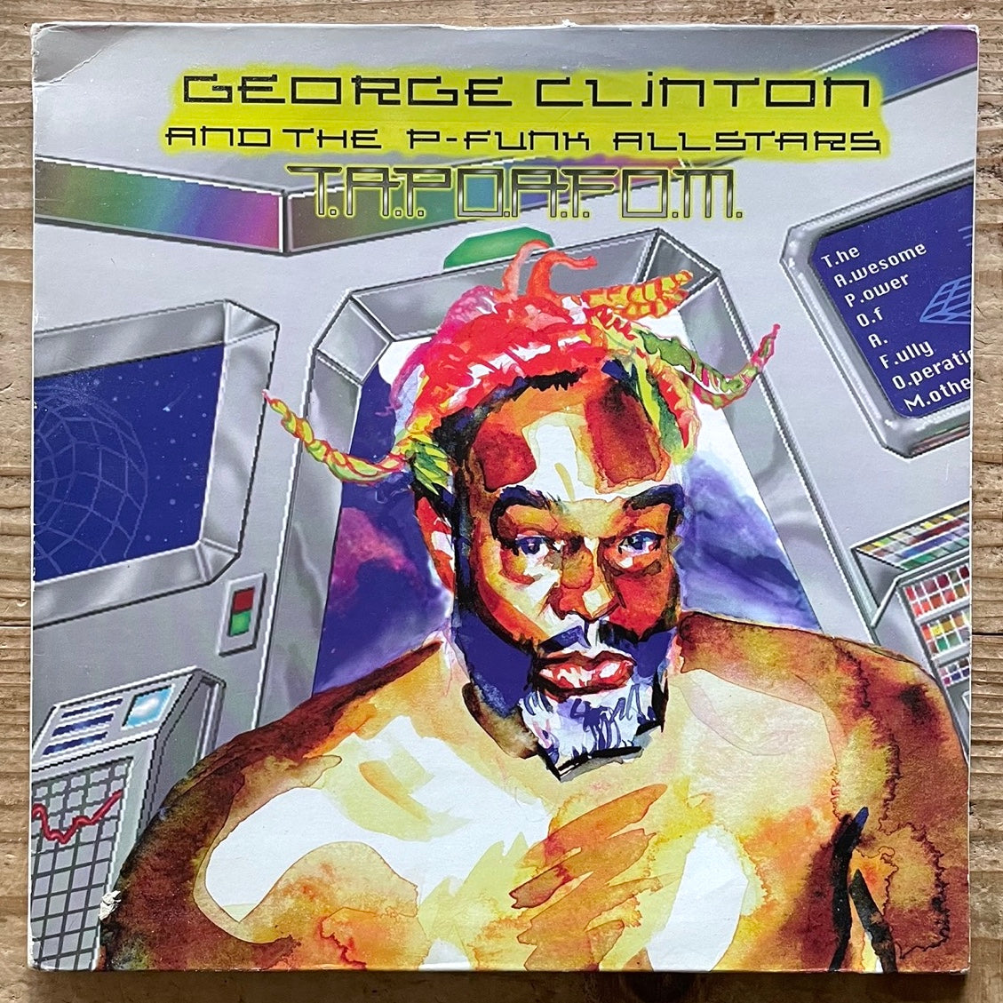 GEORGE CLINTON AND THE P-FUNK ALLSTARS / T.A.P.O.A.F.O.M. (2LP) - European Original