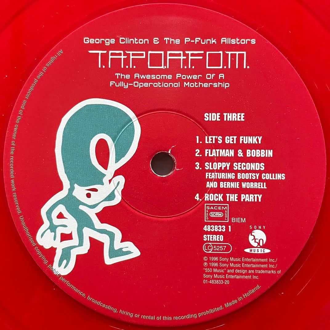 GEORGE CLINTON AND THE P-FUNK ALLSTARS / T.A.P.O.A.F.O.M. (2LP) - European Original