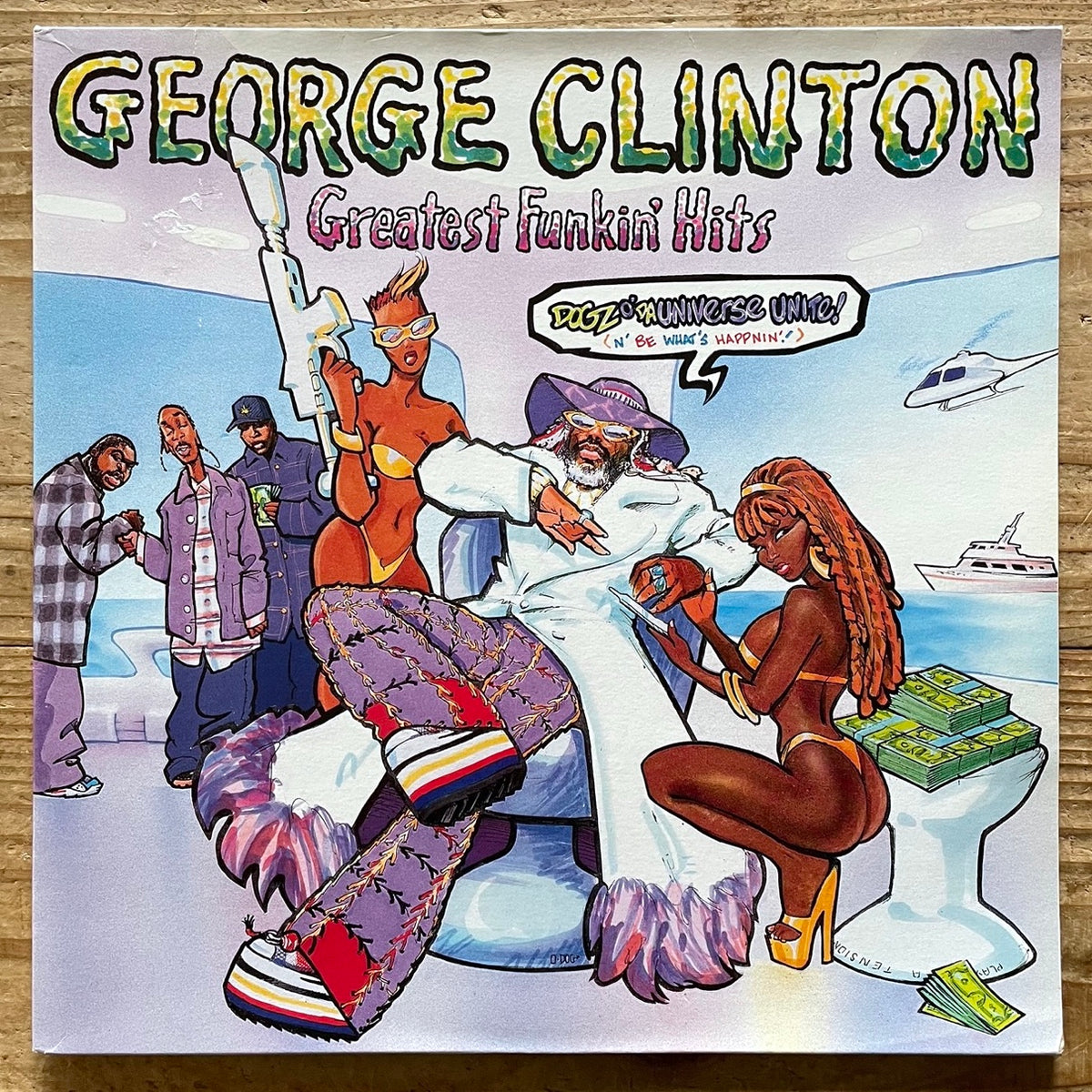 GEORGE CLINTON / GREATEST FUNKIN' HITS (2LP) - UK Capitol Original