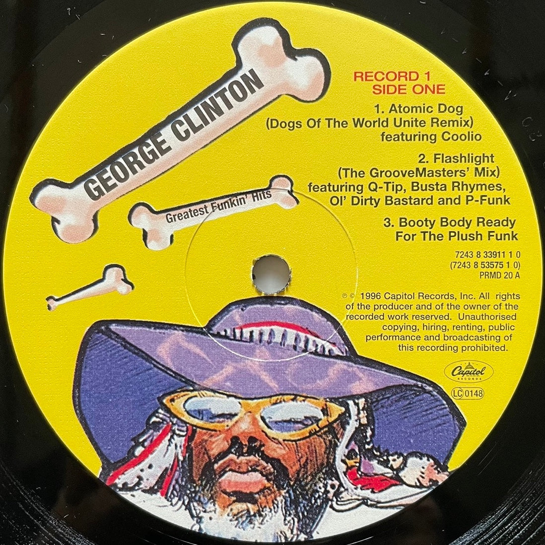 GEORGE CLINTON / GREATEST FUNKIN' HITS (2LP) - UK Capitol Original
