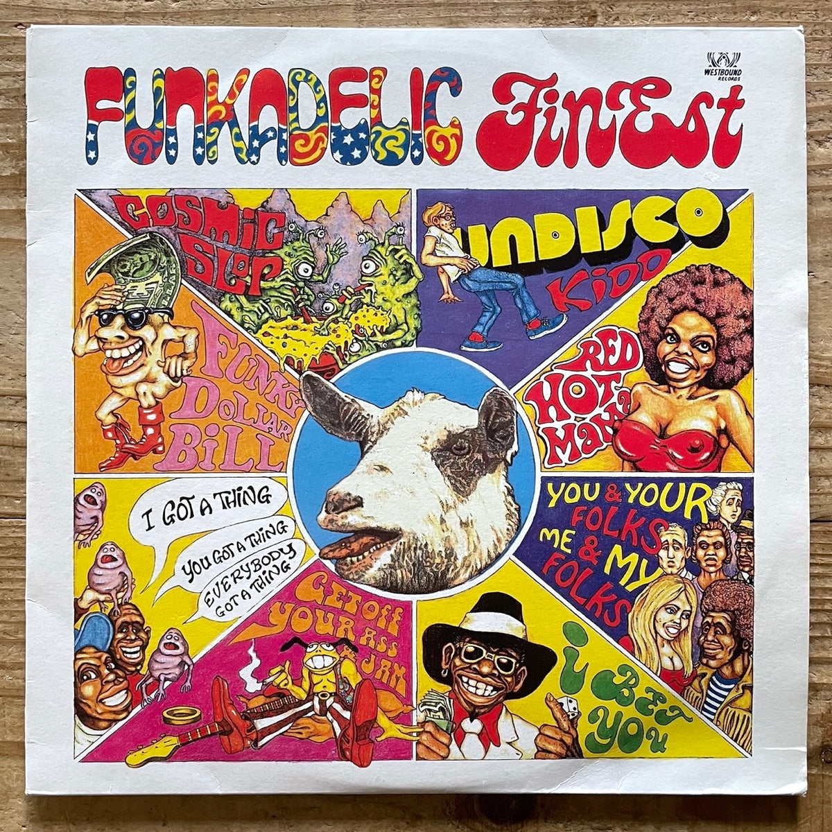 FUNKADELIC / FINEST (LP + 12") - UK Westbound