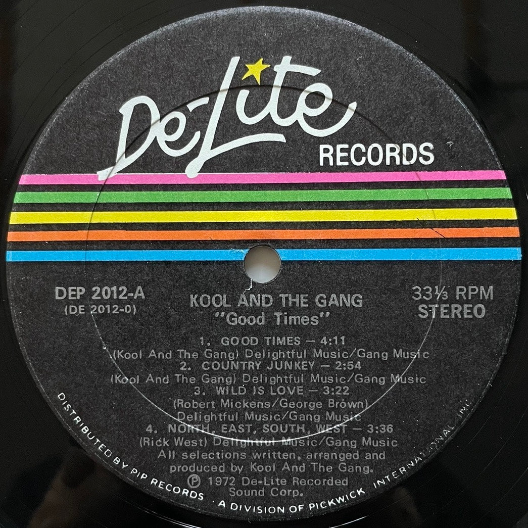 KOOL & THE GANG / GOOD TIMES - US De-Lite