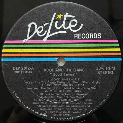 KOOL & THE GANG / GOOD TIMES - US De-Lite