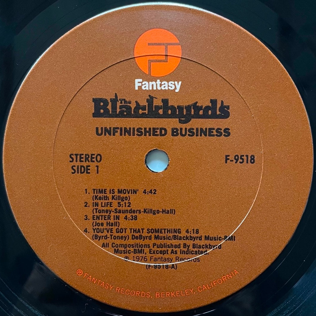 THE BLACKBYRDS / UNFINISHED BUSINESS - US Fantasy Original