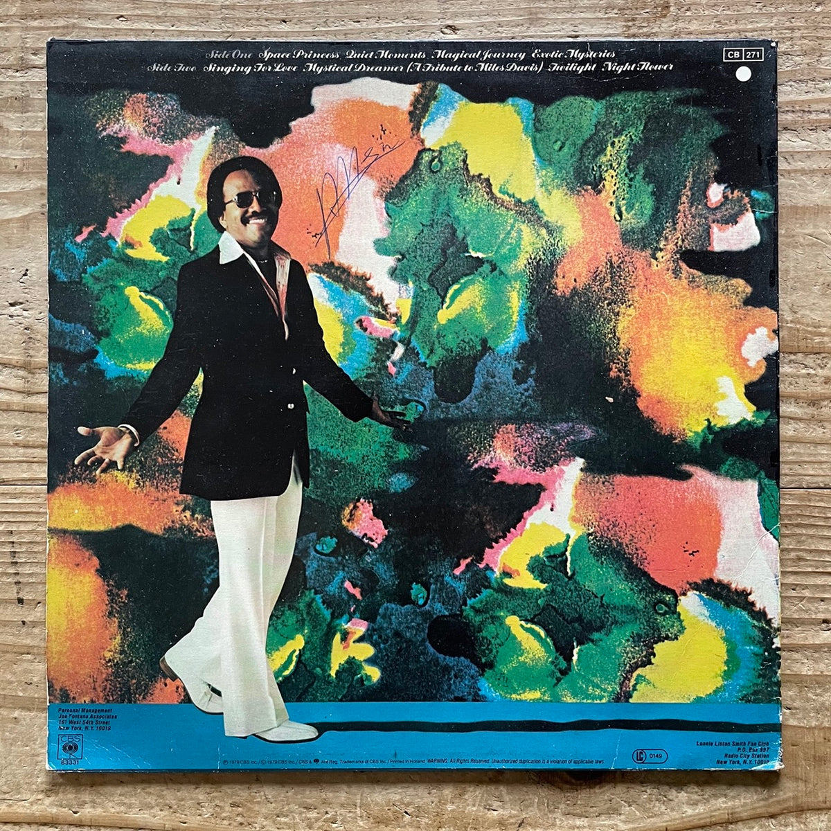 LONNIE LISTON SMITH / EXOTIC MYSTERIES - Dutch CBS