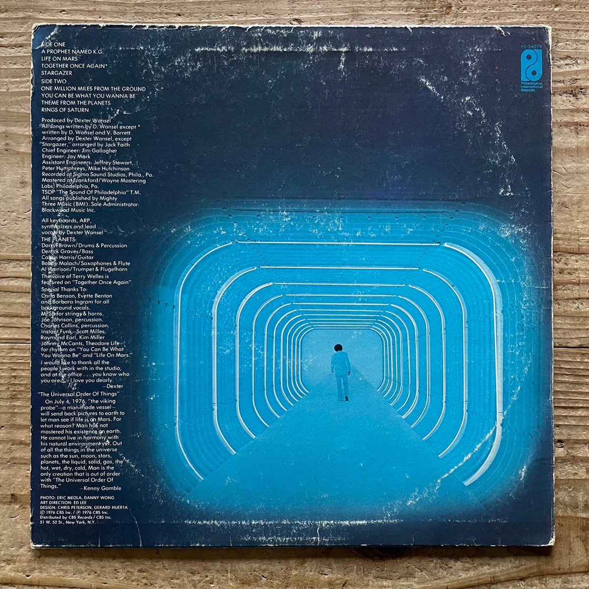 DEXTER WANSEL / LIFE ON MARS - US Philadelphia International Original