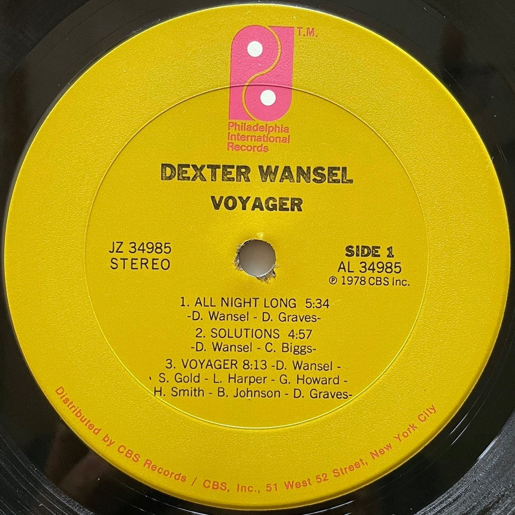 DEXTER WANSEL / VOYAGER - US Philadelphia International Original