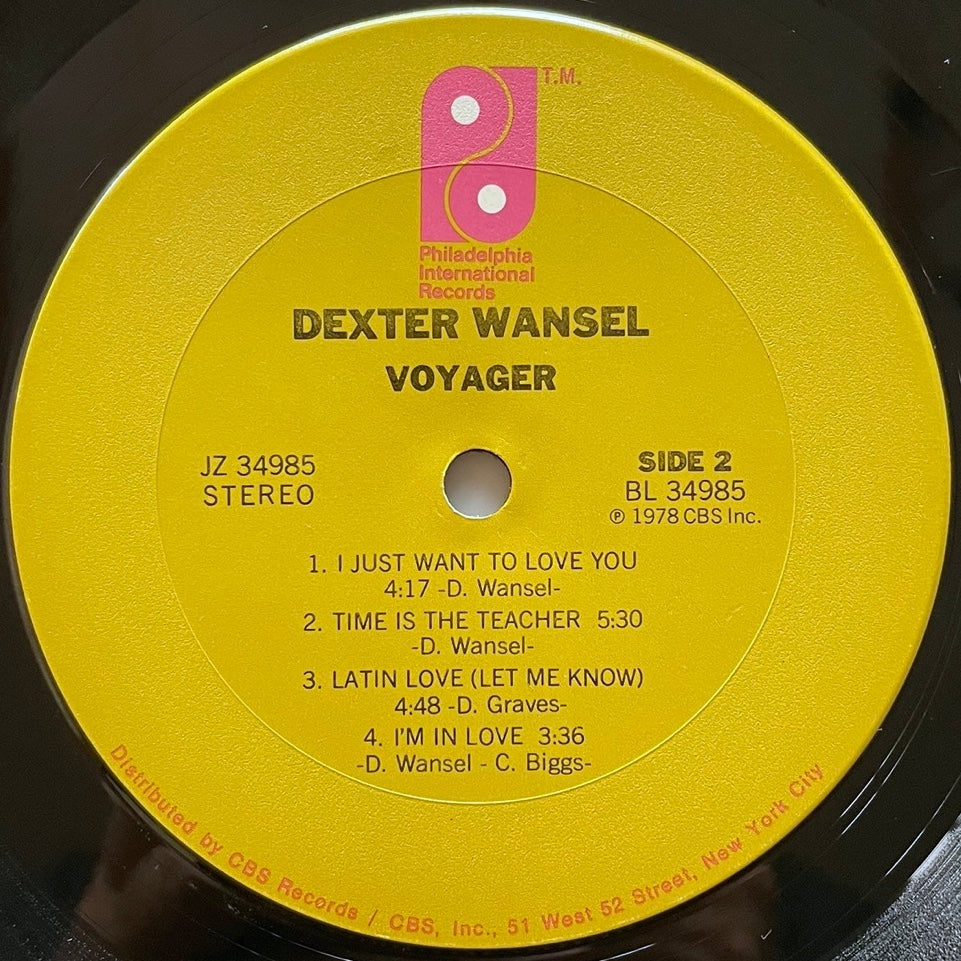 DEXTER WANSEL / VOYAGER - US Philadelphia International Original