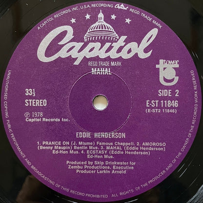 EDDIE HENDERSON / MAHAL - UK Capitol