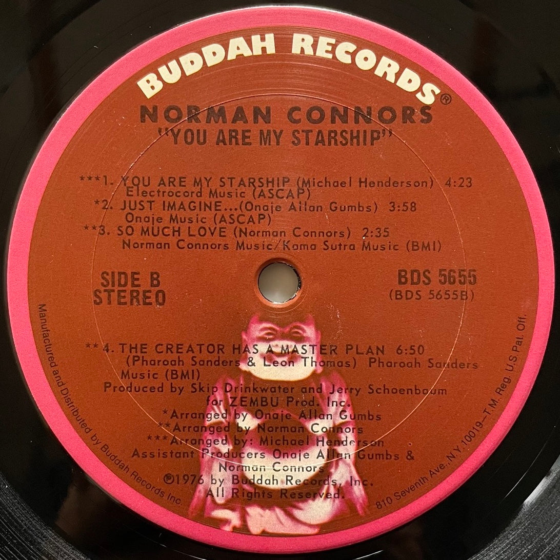 NORMAN CONNORS / YOU ARE MY STARSHIP - US Buddah Original