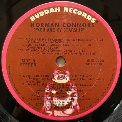 NORMAN CONNORS / YOU ARE MY STARSHIP - US Buddah Original