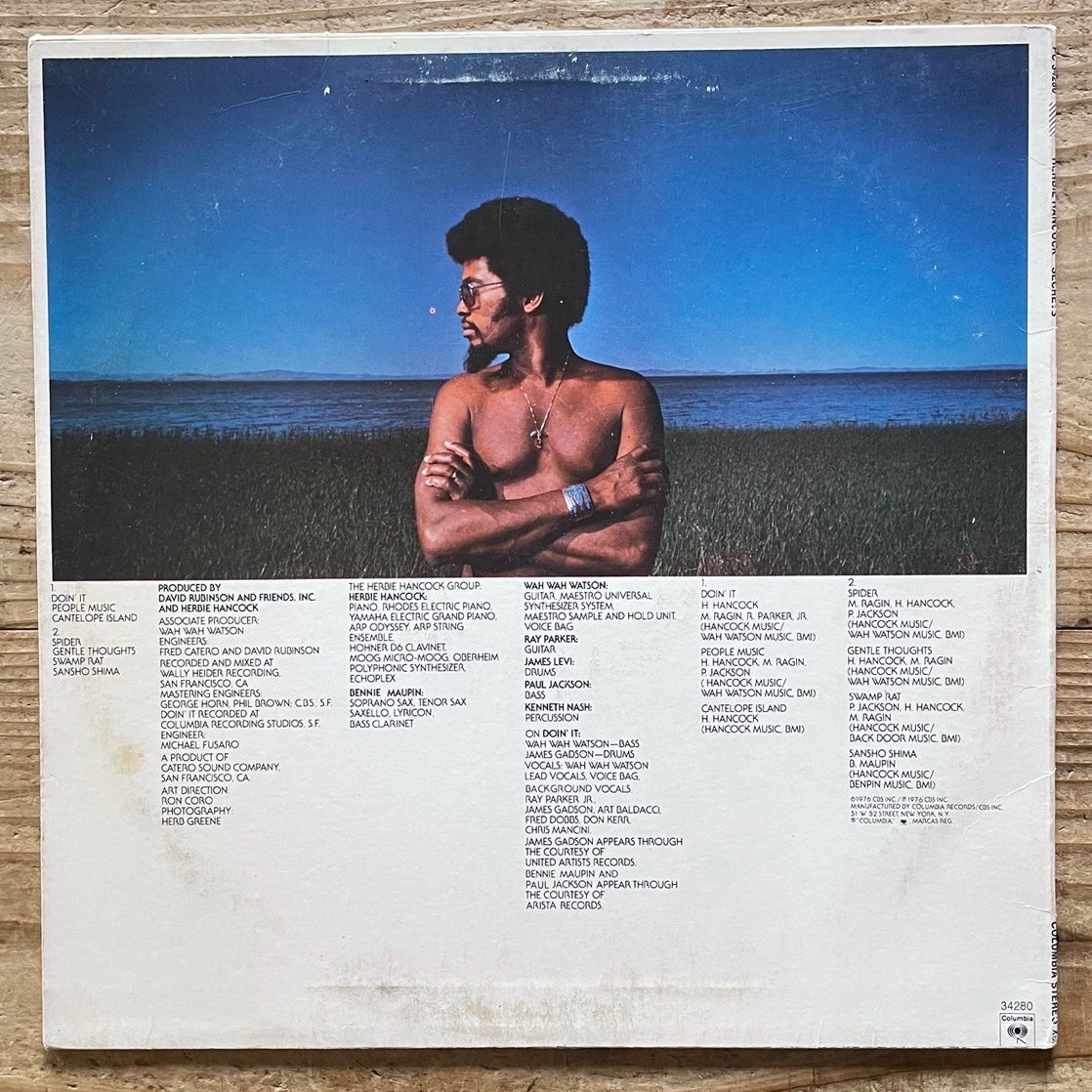 HERBIE HANCOCK / SECRETS - US Columbia Original
