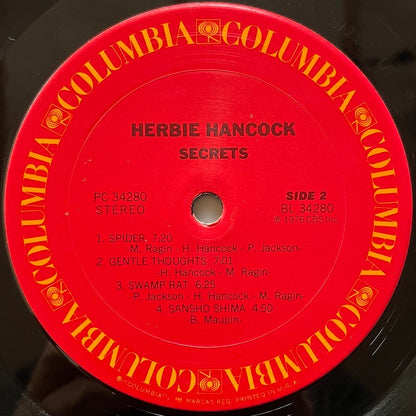 HERBIE HANCOCK / SECRETS - US Columbia Original