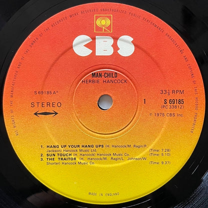 HERBIE HANCOCK / MAN-CHILD - UK CBS