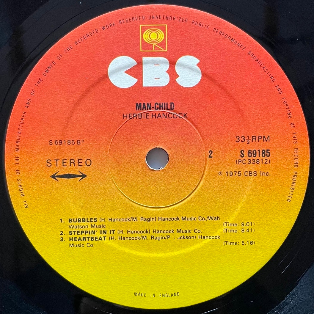 HERBIE HANCOCK / MAN-CHILD - UK CBS