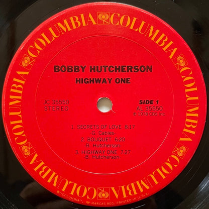 BOBBY HUTCHERSON / HIGHWAY ONE - US Columbia Original