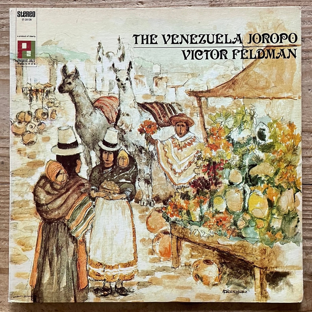 VICTOR FELDMAN / THE VENEZUELA JOROPO - US Pacific Jazz Original