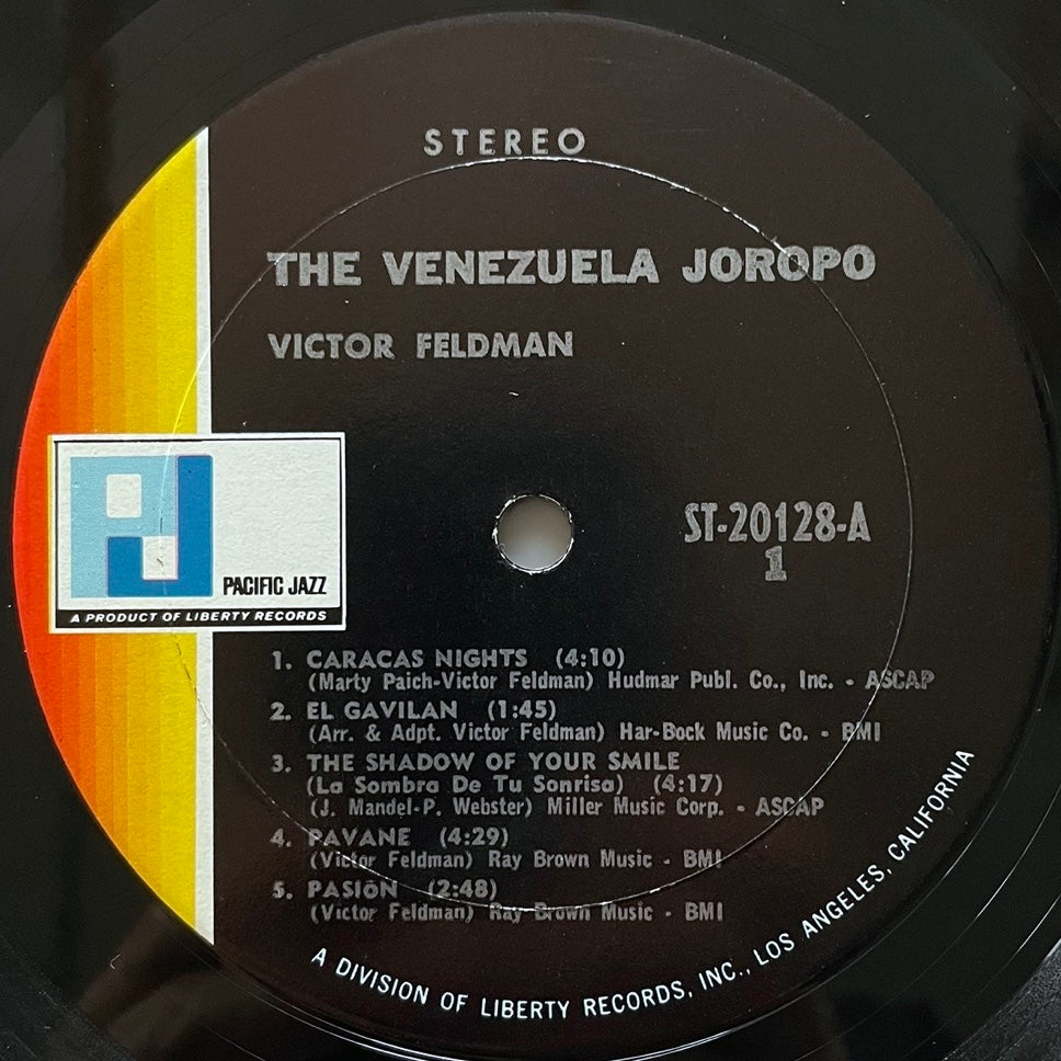 VICTOR FELDMAN / THE VENEZUELA JOROPO - US Pacific Jazz Original