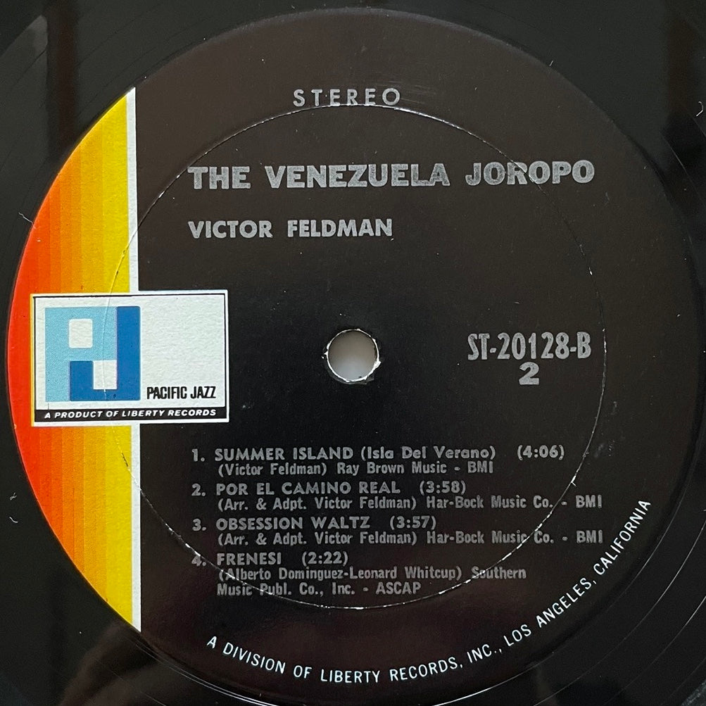 VICTOR FELDMAN / THE VENEZUELA JOROPO - US Pacific Jazz Original