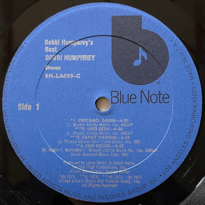 BOBBI HUMPHREY / BEST - US Blue Note