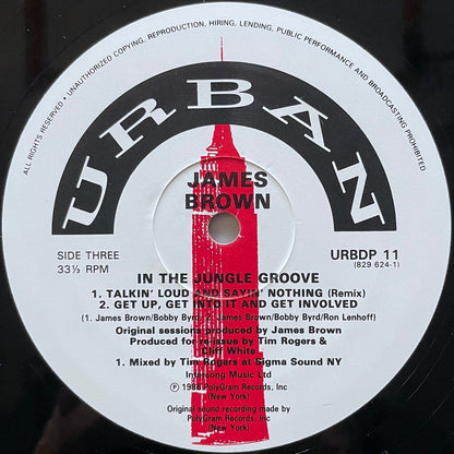 JAMES BROWN / IN THE JUNGLE GROOVE (2LP) - UK Urban
