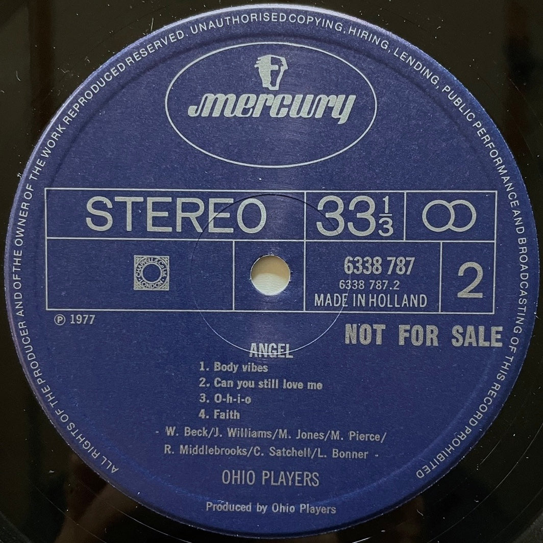 OHIO PLAYERS / OHIO - Dutch Mercury Promo